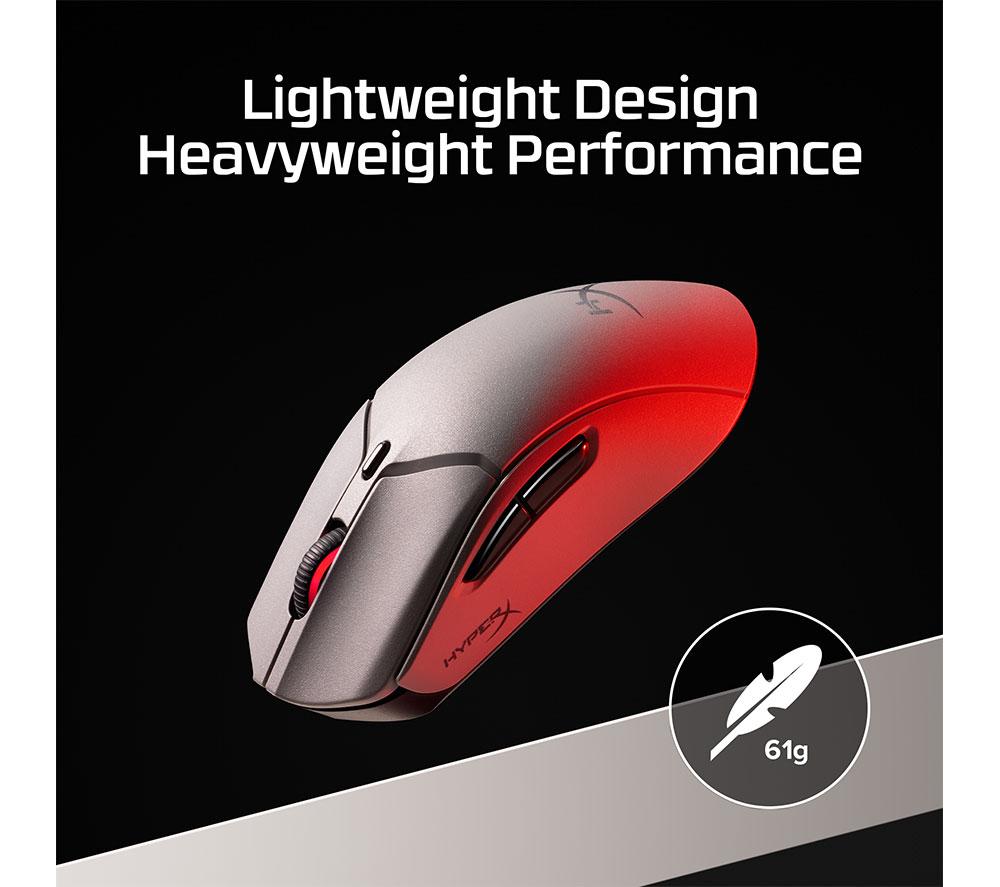 HYPERX Pulsefire Haste 2 Pro RGB Wireless Optical Gaming Mouse image number 5 of 15