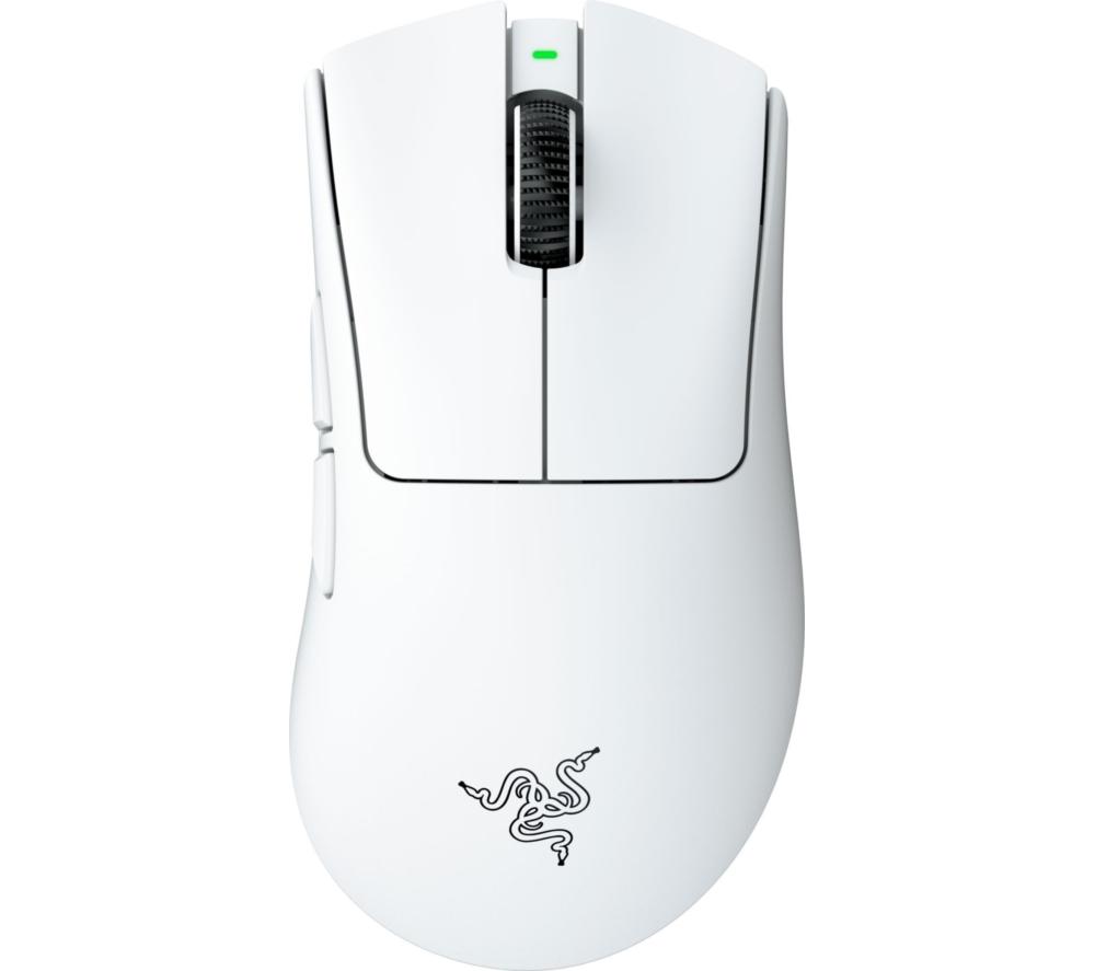 RAZER DeathAdder V4 Pro Wireless Optical Gaming Mouse - White