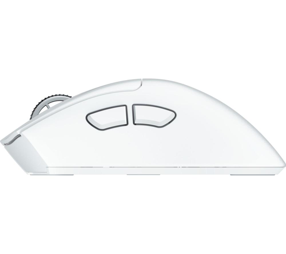 RAZER DeathAdder V4 Pro Wireless Optical Gaming Mouse - White image number 8 of 10