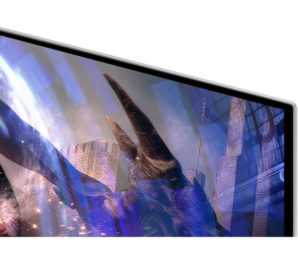 SAMSUNG Odyssey G6 LS27DG602SUXXU Quad HD 27" OLED Refurbished Gaming Monitor - Silver (Excellent Condition) image number 18 of 19