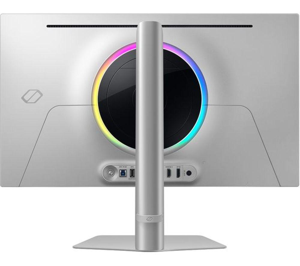 SAMSUNG Odyssey G6 LS27DG602SUXXU Quad HD 27" OLED Refurbished Gaming Monitor - Silver (Very Good Condition) image number 3 of 19