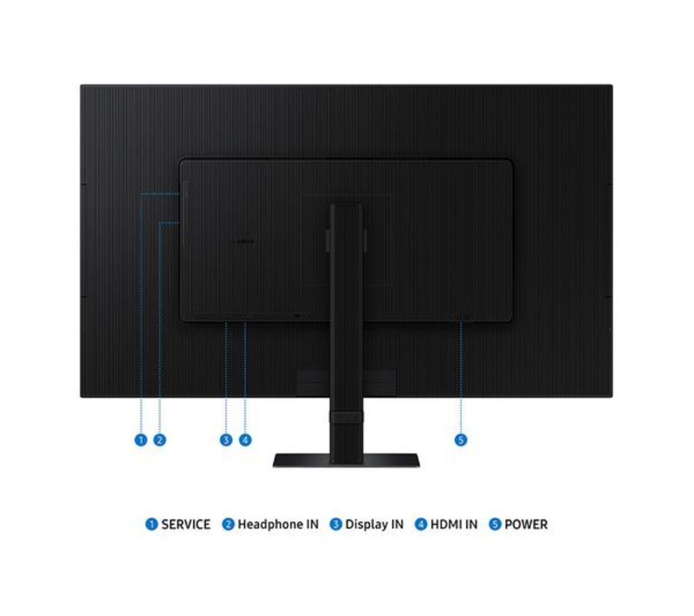 SAMSUNG ViewFinity S7 LS32D700EAUXXU 4K Ultra HD 32" VA LED Refurbished Monitor - Black (Very Good Condition) image number 15 of 16