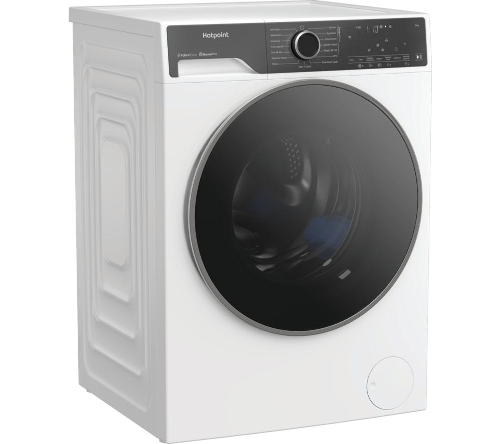 HOTPOINT Fabric Care Pro HPC 96 CARE UK WiFi-enabled 9 kg 1400 Spin Washing Machine - White image number 2 of 16