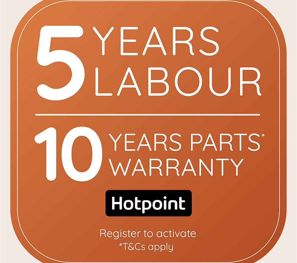 HOTPOINT Fabric Care Pro HPC 96 CARE UK WiFi-enabled 9 kg 1400 Spin Washing Machine - White image number 16 of 16