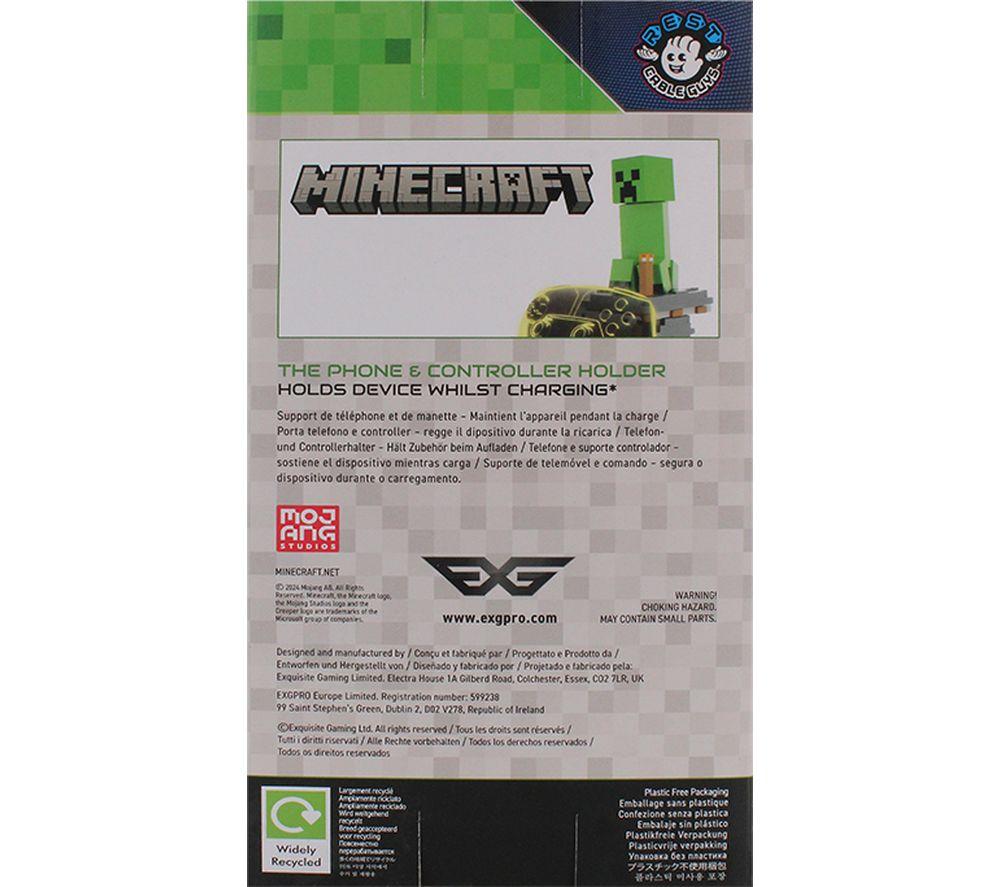 CABLE GUYS Minecraft: Creeper Phone & Controller Holder image number 7 of 7