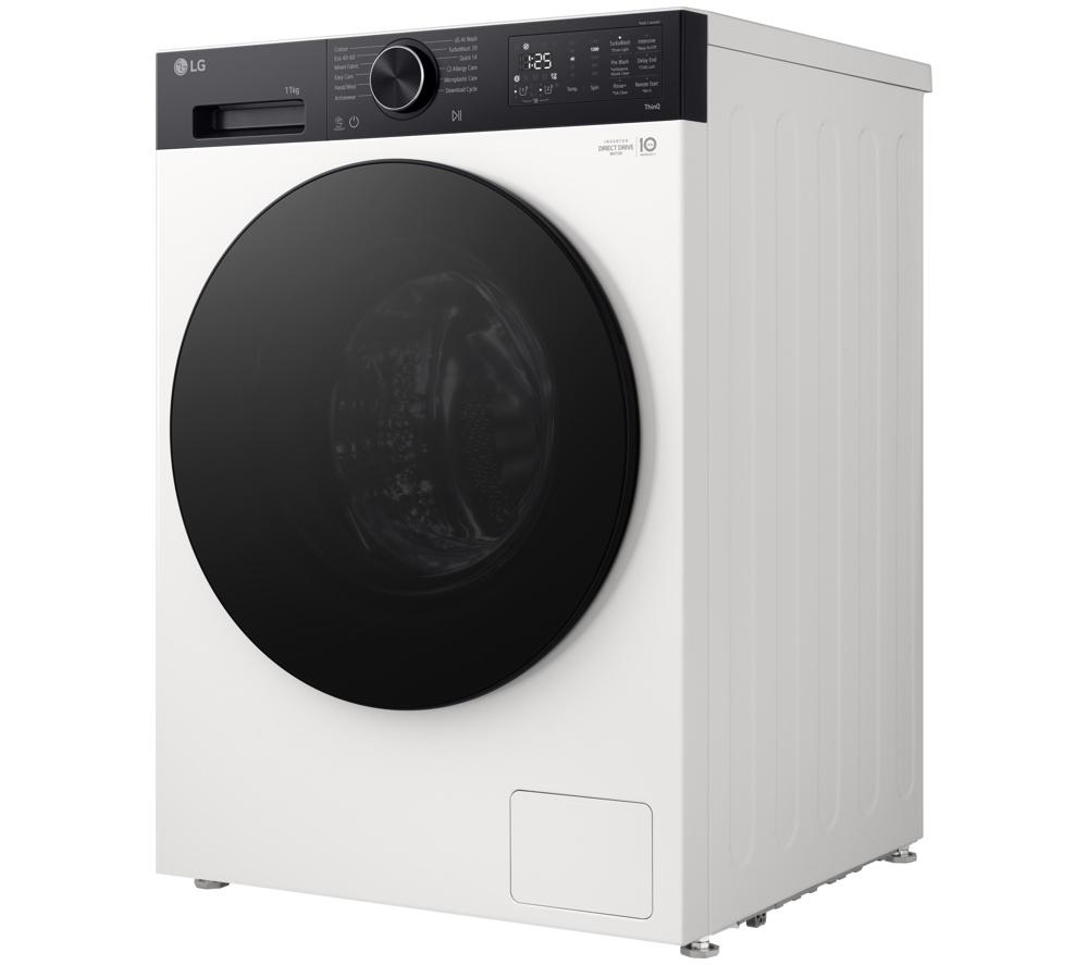 LG Series 5 ezDispense F4X5511THB WiFi-enabled 11 kg 1400 Spin Washing Machine - White image number 16 of 18