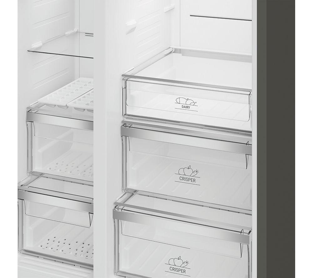 HOTPOINT HPG2 6583W XP4UK Dual No Frost American-Style Fridge Freezer - Silver image number 6 of 12