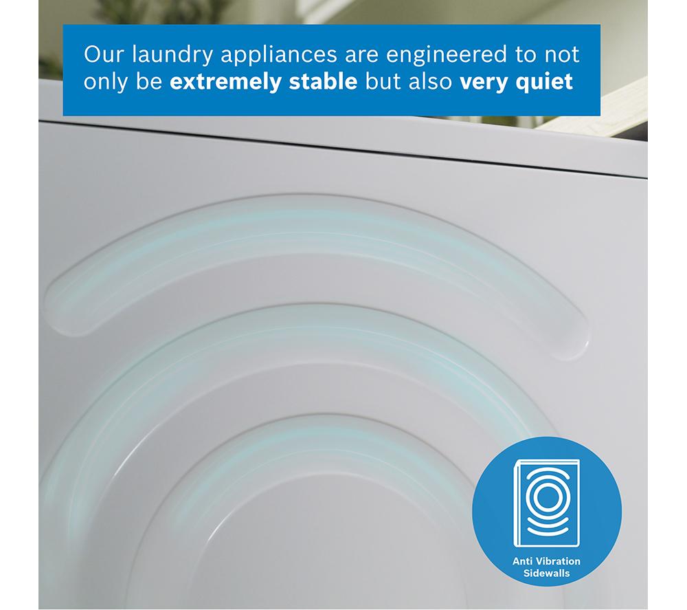 BOSCH Series 4 WTH85226GB 8 kg Heat Pump Tumble Dryer - White image number 4 of 16