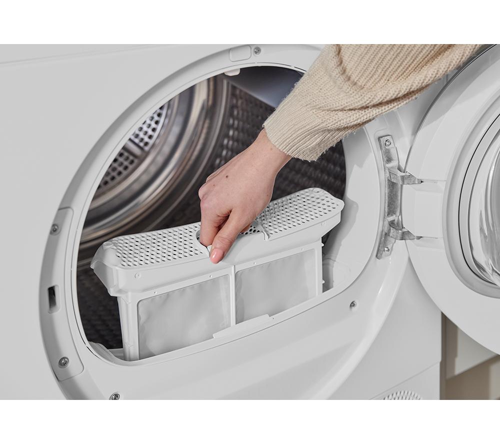 BOSCH Series 4 WTH85226GB 8 kg Heat Pump Tumble Dryer - White image number 12 of 16