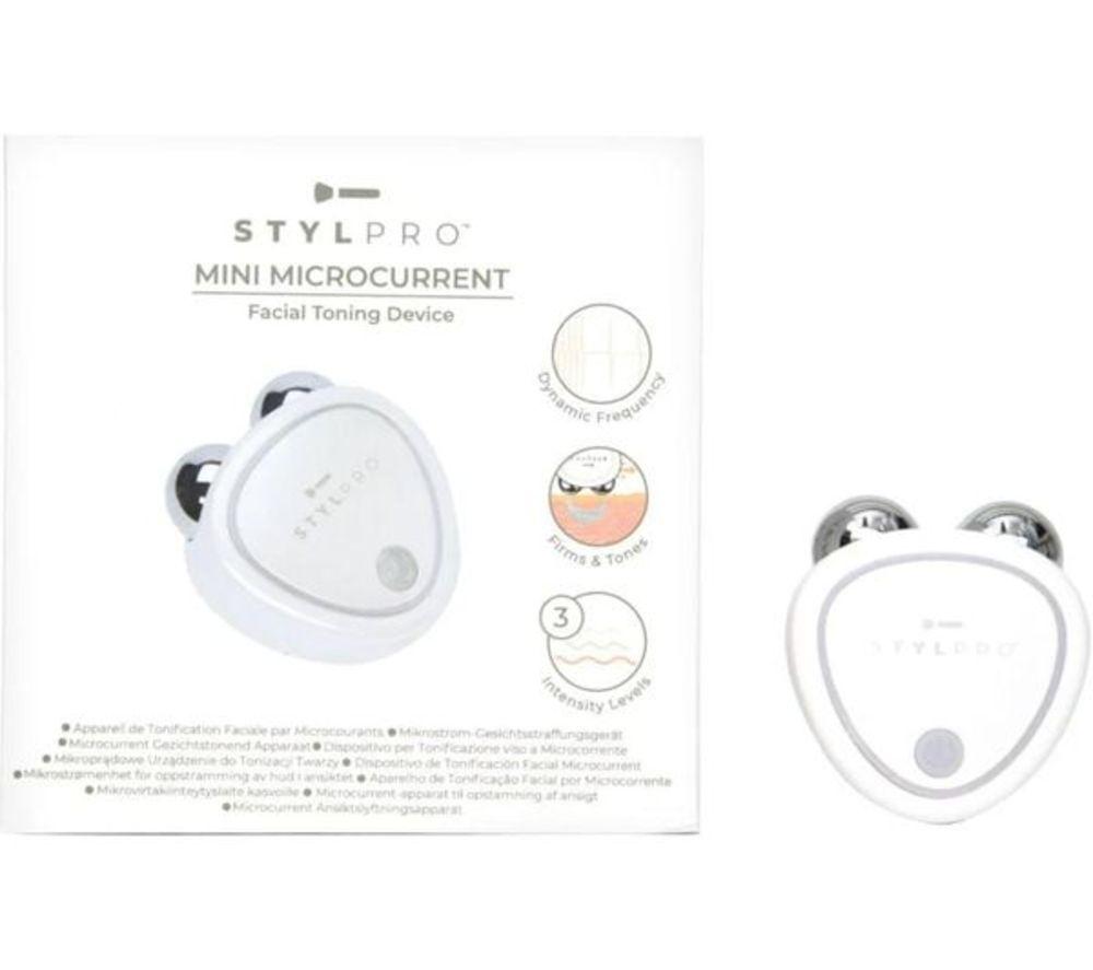 STYLPRO Mini Microcurrent Facial Toning Device - White image number 2 of 9