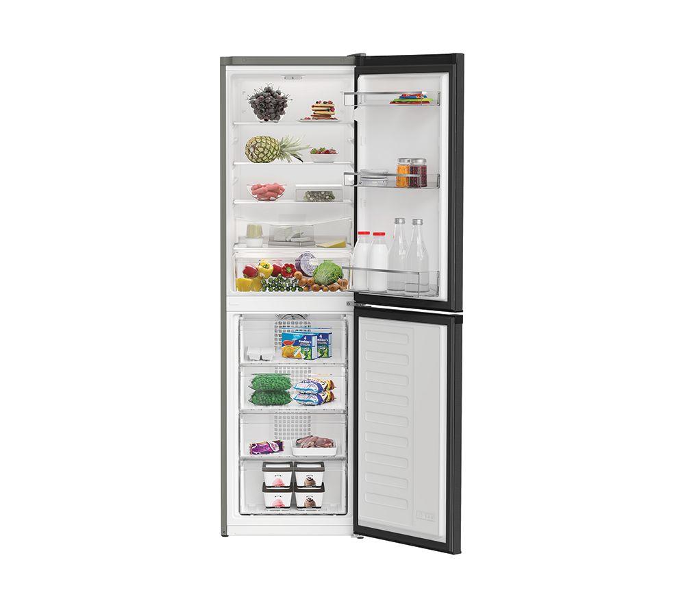 HOTPOINT No Frost HPKH 1261 XBR4UK 50/50 Fridge Freezer - Dark Grey image number 3 of 11
