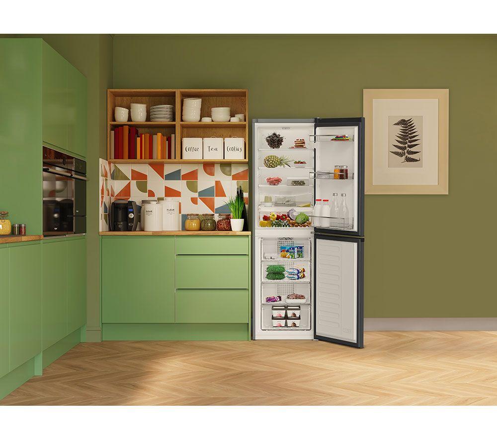 HOTPOINT No Frost HPKH 1261 XBR4UK 50/50 Fridge Freezer - Dark Grey image number 11 of 11