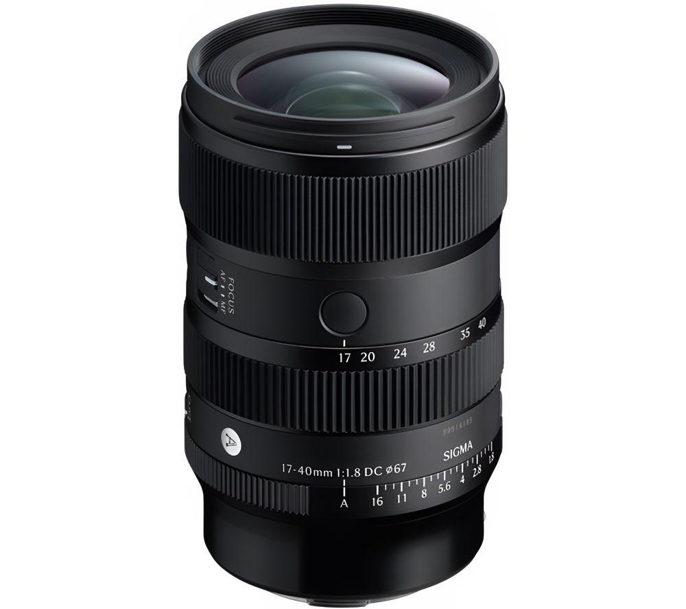 SIGMA Art 17-40 mm f/1.8 DC Standard Zoom Lens - for L-Mount image number 4 of 5