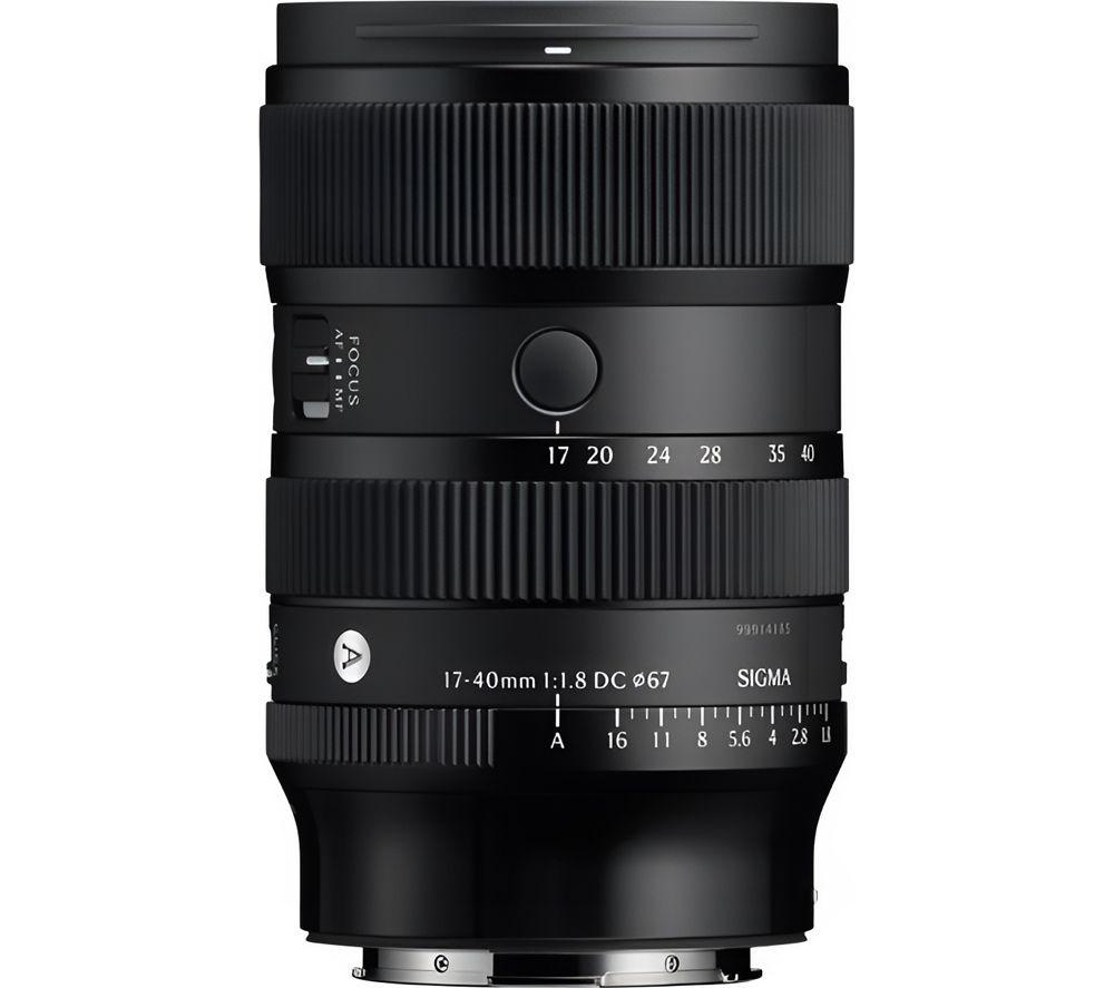 Buy SIGMA Art 17-40 mm f/1.8 DC Standard Zoom Lens - for Canon