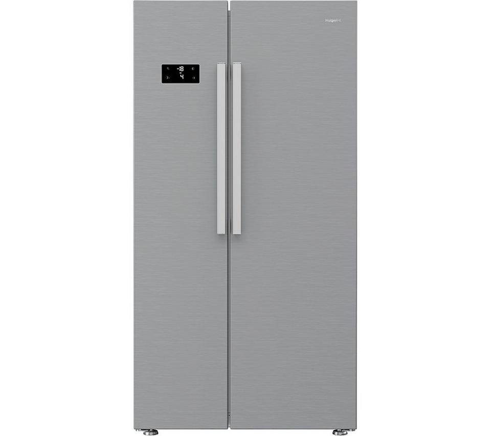 HOTPOINT HPG2 6592 XP4UK Dual No Frost American-Style Fridge Freezer - Silver