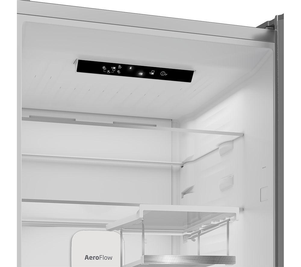 BEKO Pro HarvestFresh AeroFlow CNA7603VPZ 70/30 Fridge Freezer - Black Steel image number 5 of 11