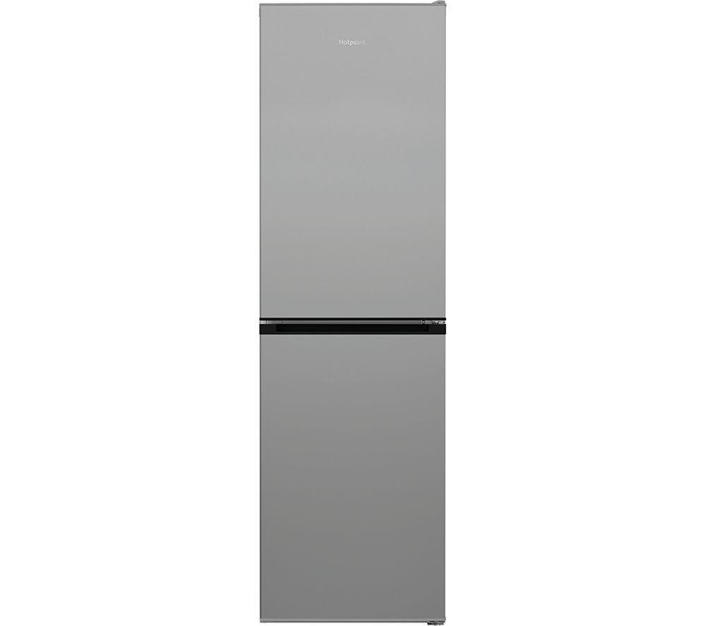 HOTPOINT No Frost HPKH 1261 S4UK 50/50 Fridge Freezer – Silver, Silver/Grey