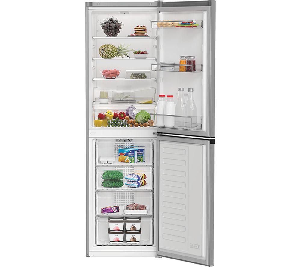 HOTPOINT No Frost HPKH 1261 S4UK 50/50 Fridge Freezer - Silver image number 3 of 8