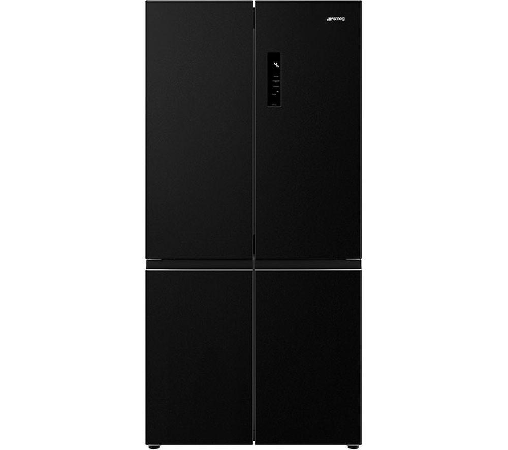 SMEG FQI60KD Fridge Freezer – Dark Inox, Black