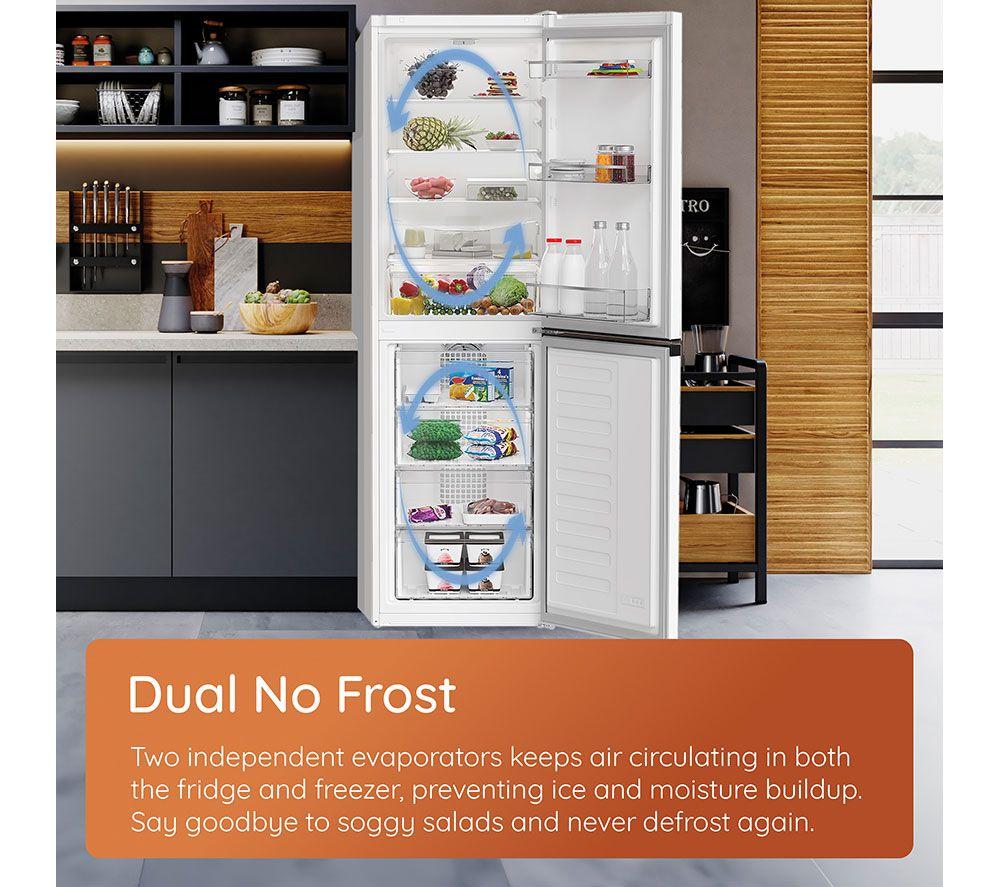 HOTPOINT HPG2 6573W XP4UK Dual No Frost American-Style Fridge Freezer - Silver image number 4 of 12