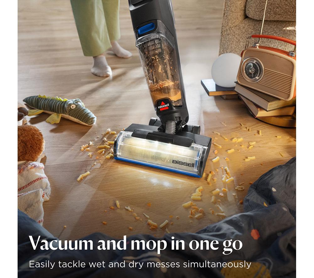 BISSELL CrossWave OmniFind 4007E Upright Cordless Wet & Dry Vacuum Cleaner - Titanium image number 3 of 9