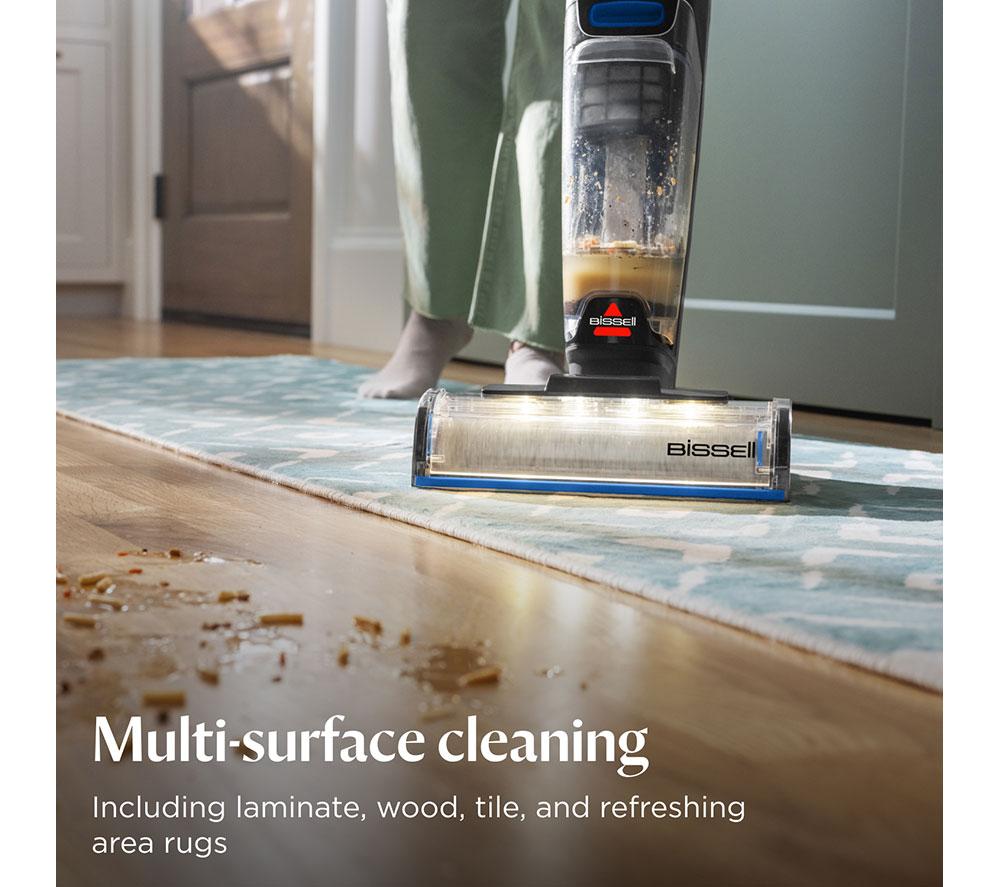BISSELL CrossWave OmniFind 4007E Upright Cordless Wet & Dry Vacuum Cleaner - Titanium image number 6 of 9