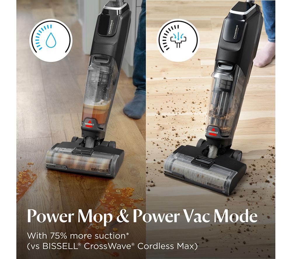 BISSELL CrossWave OmniForce Edge 4017E Upright Cordless Wet & Dry Vacuum Cleaner - Titanium image number 3 of 9
