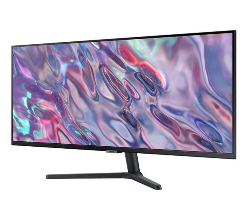 SAMSUNG LS34C500GAUXXU Wide Quad HD 34" VA LED Refurbished Monitor - Black (Excellent Condition) image number 6 of 8