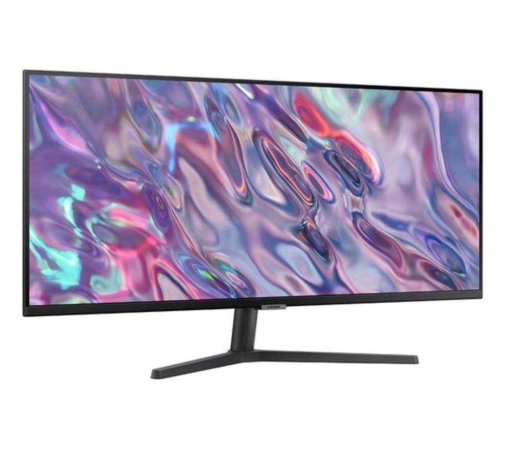 SAMSUNG LS34C500GAUXXU Wide Quad HD 34" VA LED Refurbished Monitor - Black (Very Good Condition) image number 4 of 10
