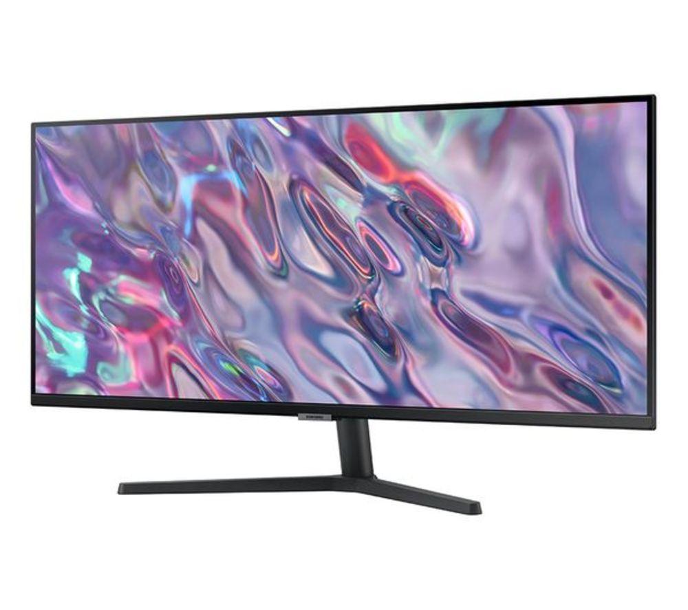 SAMSUNG LS34C500GAUXXU Wide Quad HD 34" VA LED Refurbished Monitor - Black (Very Good Condition) image number 5 of 10