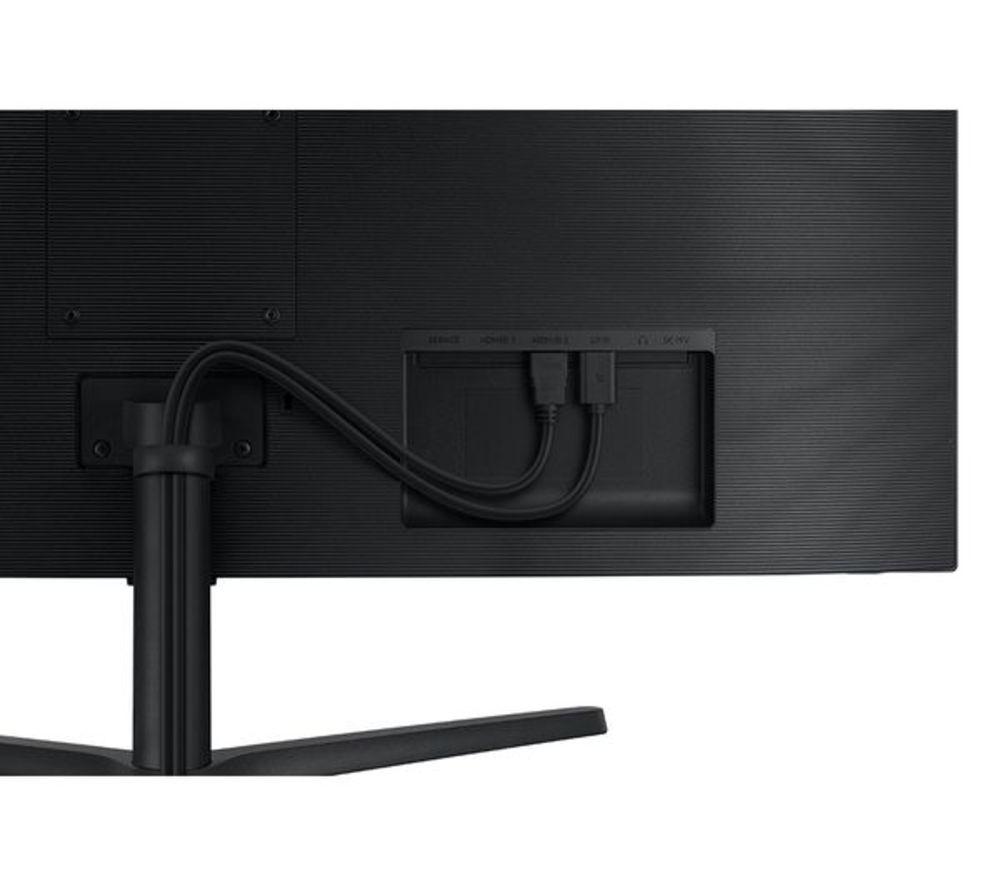 SAMSUNG LS34C500GAUXXU Wide Quad HD 34" VA LED Refurbished Monitor - Black (Very Good Condition) image number 9 of 10