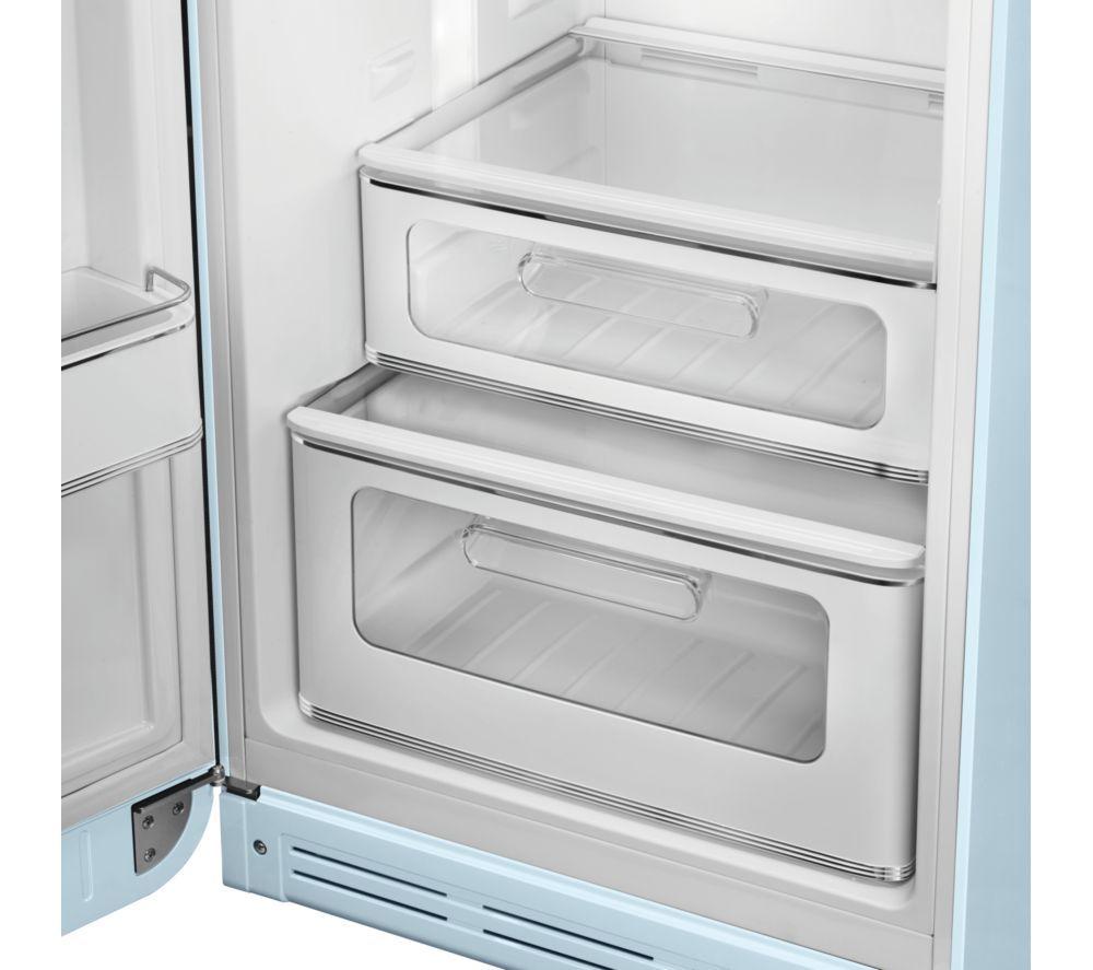 SMEG FAB30LPB6UK 70/30 Fridge Freezer - Pastel Blue image number 3 of 7