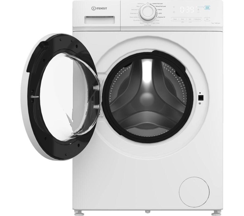INDESIT My Time IMA 764 UK 7 kg 1400 Spin Washing Machine - White image number 3 of 8