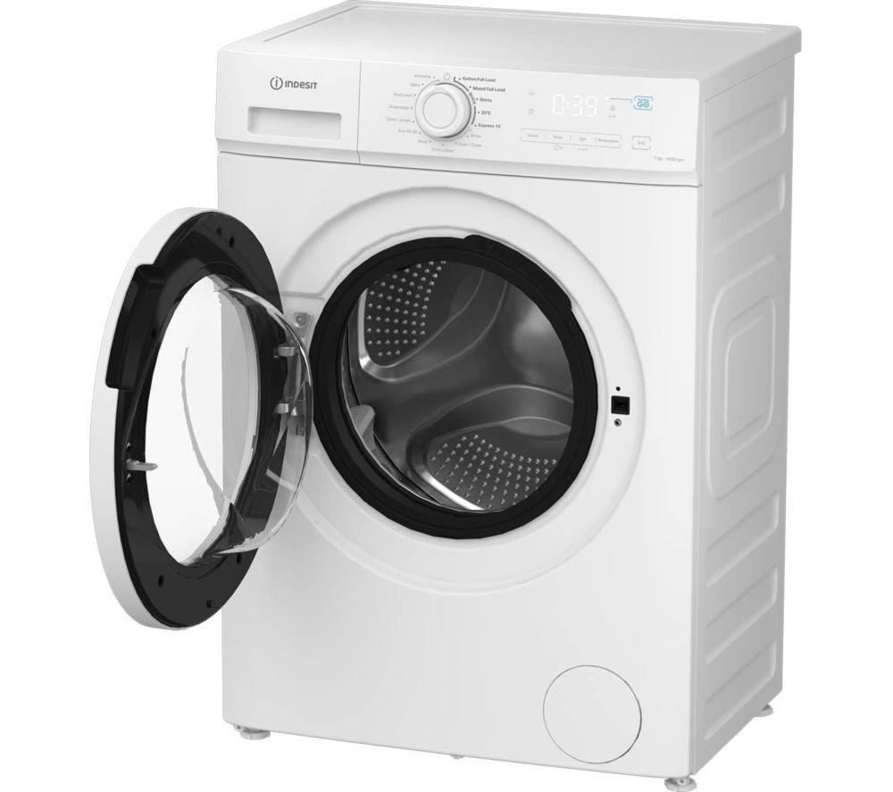 INDESIT My Time IMA 764 UK 7 kg 1400 Spin Washing Machine - White image number 4 of 8