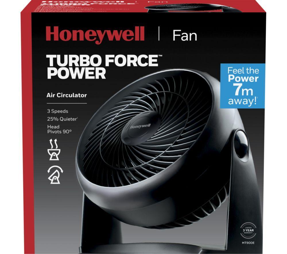 HONEYWELL HT900 Turbo Desk Fan - Black image number 4 of 4
