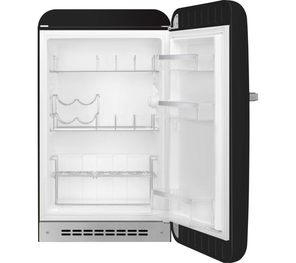 SMEG 50's Style FAB10HRBL6 Fridge - Black image number 5 of 7