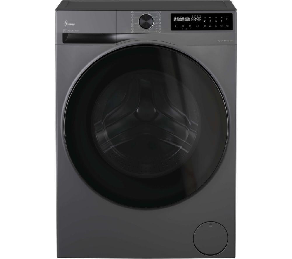 HOOVER Pro Wash Series 5 HBP 49SBL8G-80 WiFi-enabled 9 kg 1330 Spin Washing Machine – Graphite, Silver/Grey,Black