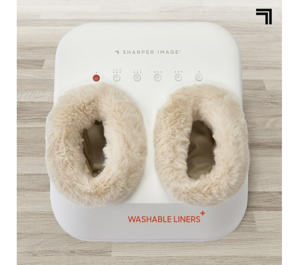 SHARPER IMAGE Shiatsu Foot Massager - White image number 3 of 6
