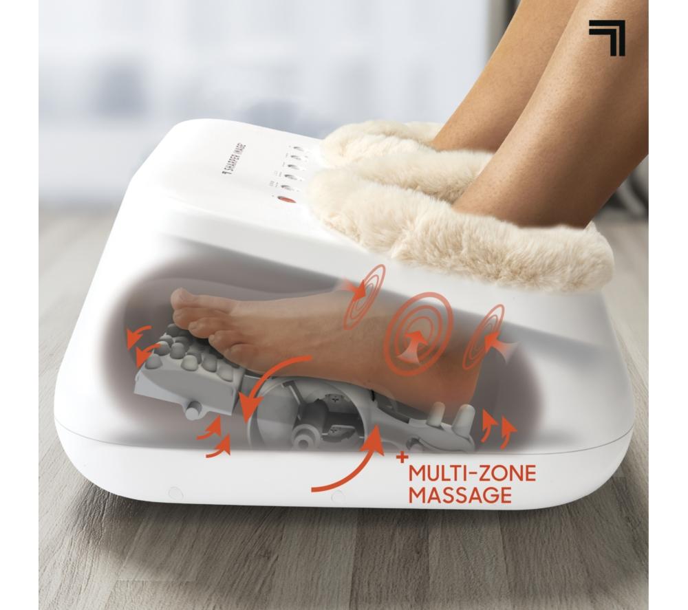 SHARPER IMAGE Shiatsu Foot Massager - White image number 4 of 6