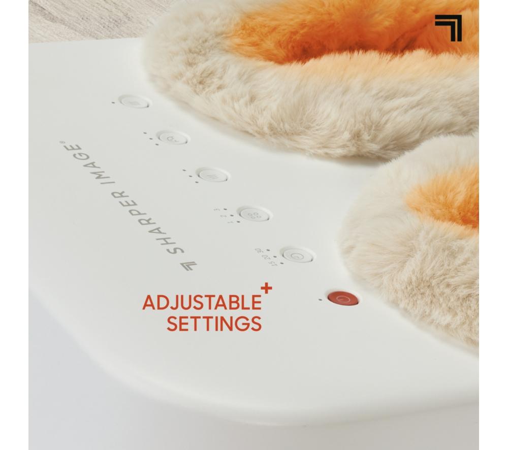 SHARPER IMAGE Shiatsu Foot Massager - White image number 5 of 6