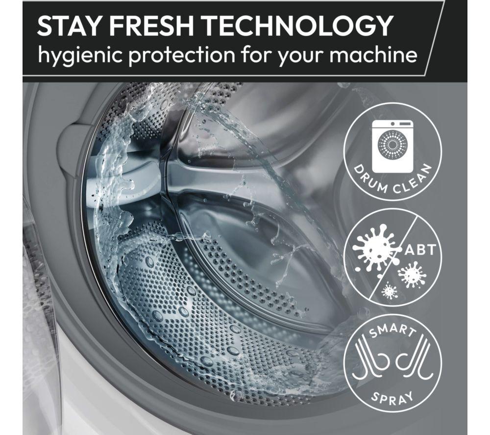 HOOVER Pro Wash Series 5 HBP 49SBL8-80 WiFi-enabled 9 kg 1400 Spin Washing Machine - White image number 7 of 11