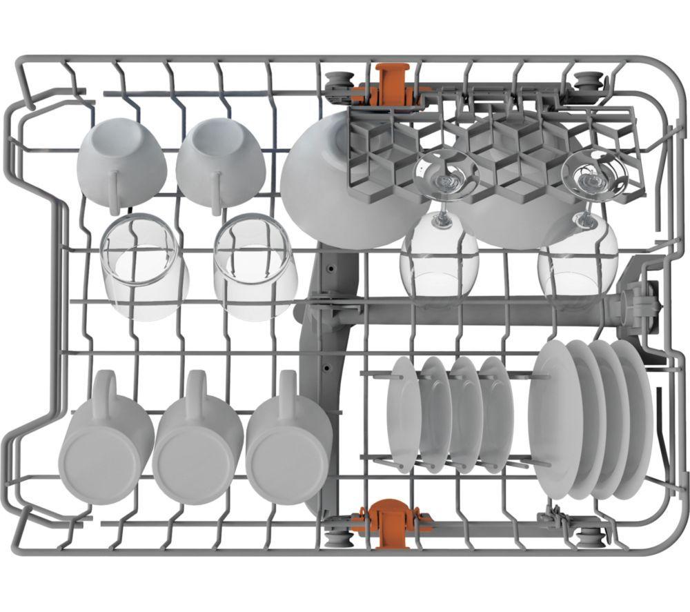 HOTPOINT HP2FE10CS90BUK Slimline Dishwasher - Black image number 3 of 4