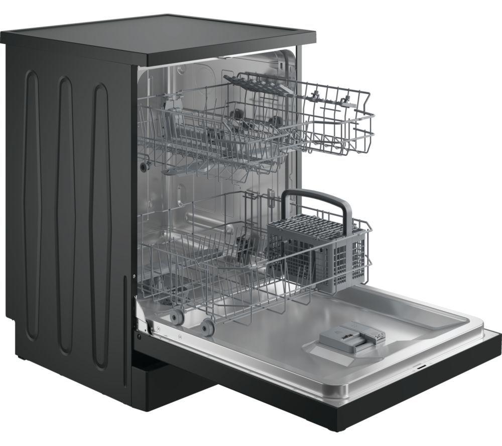 INDESIT Push&Go IN2FE13DT9AUK Full-size Dishwasher - Black image number 4 of 4
