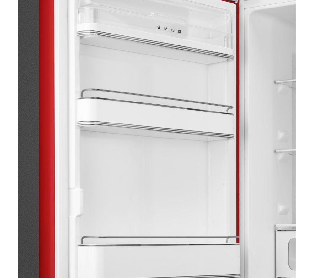SMEG FAB30LRD6UK 70/30 Fridge Freezer - Red image number 3 of 6