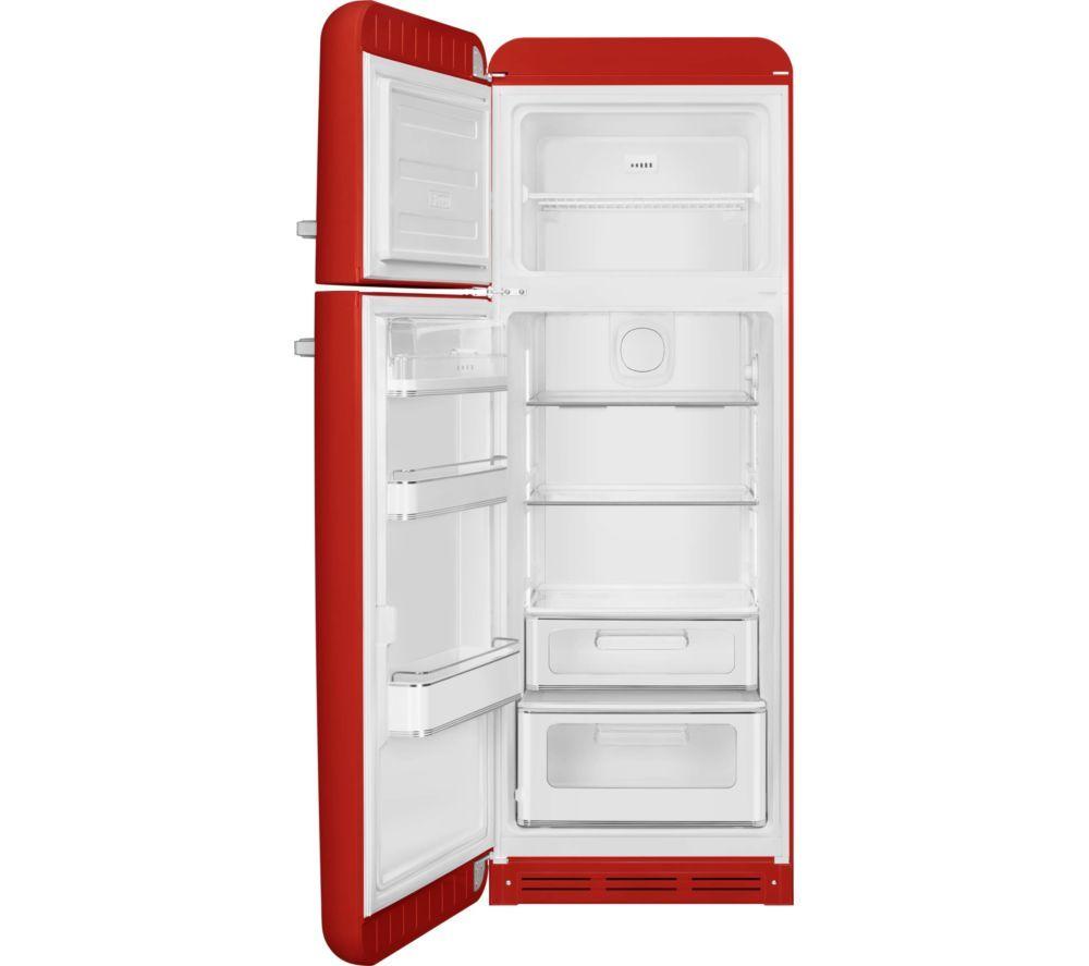 SMEG FAB30LRD6UK 70/30 Fridge Freezer - Red image number 4 of 6