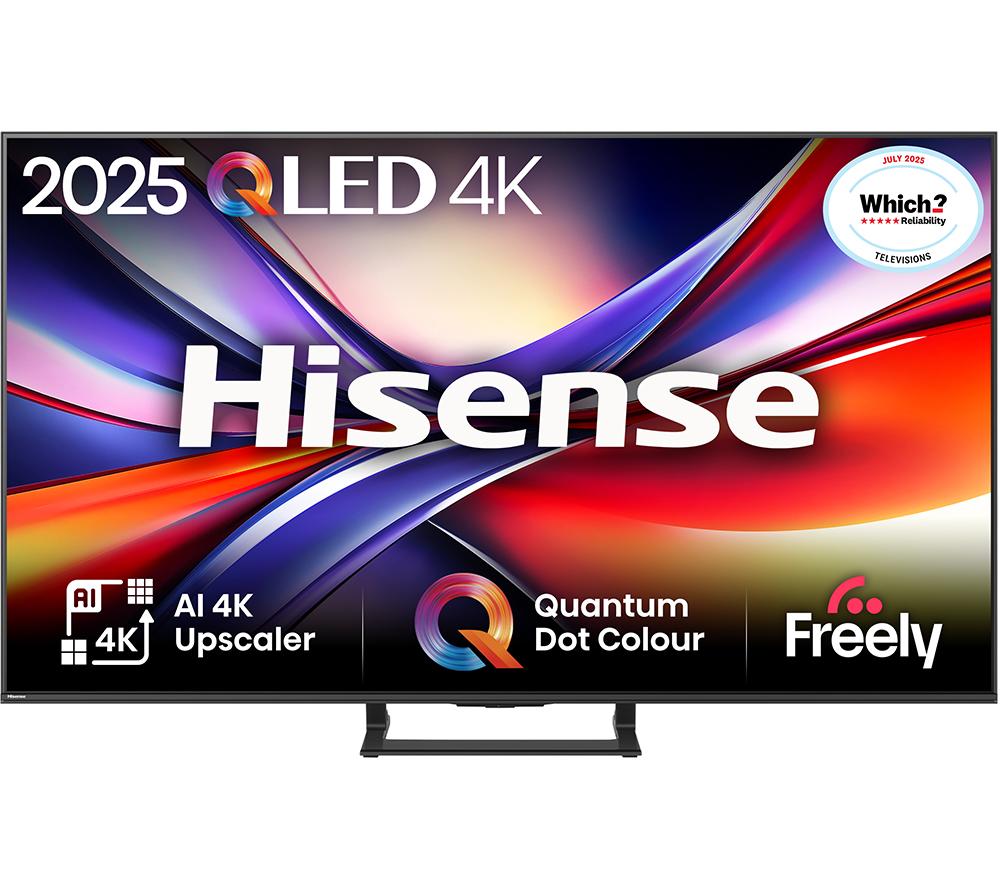 HISENSE A7Q 65" QLED 4K Smart AI TV with Freely - 65A7QTUK image number 2 of 18