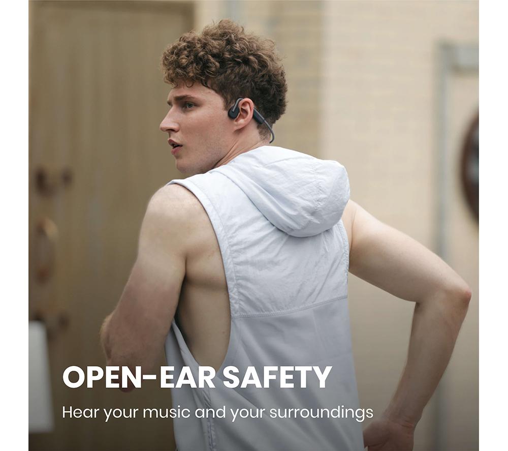 SHOKZ OpenMove Wireless Bluetooth Sports Headphones - Grey image number 5 of 12