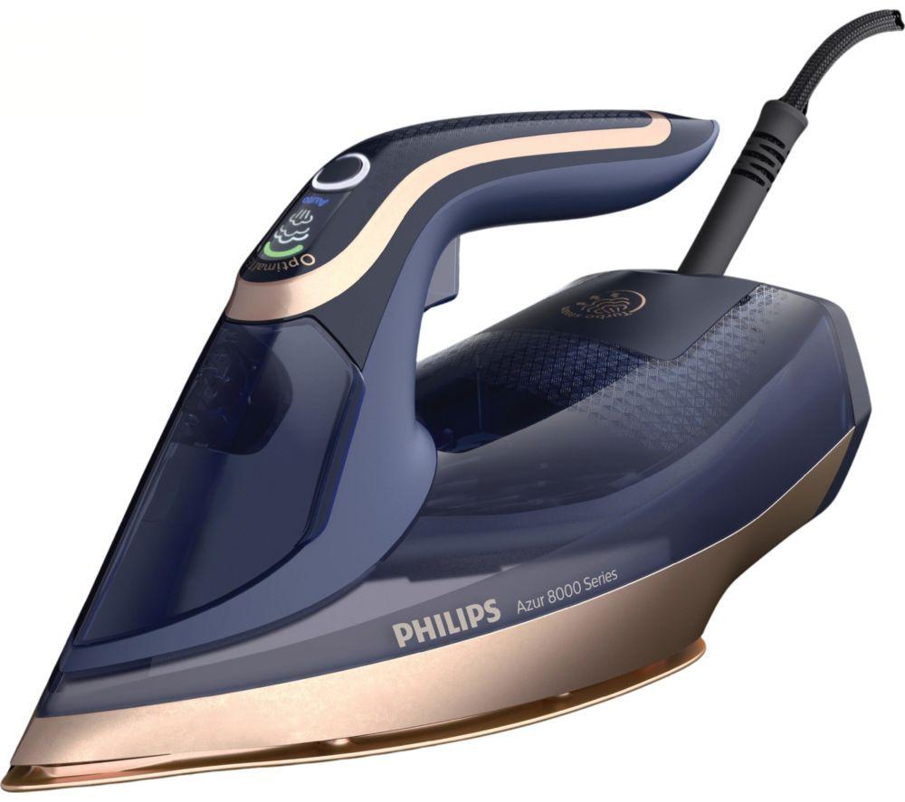 PHILIPS Azur 8000 Series DST8050/26 Steam Iron - Dark Blue