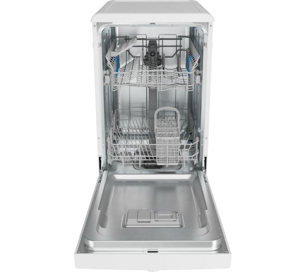 INDESIT IN2FE10CS90WUK Slimline Dishwasher - White image number 2 of 5