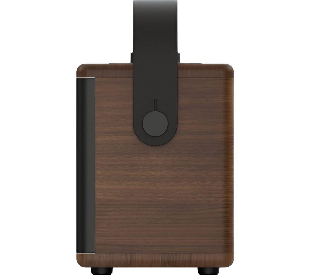 PURE Classic Aura Portable Bluetooth Speaker - Coffee Brown & Walnut image number 4 of 12